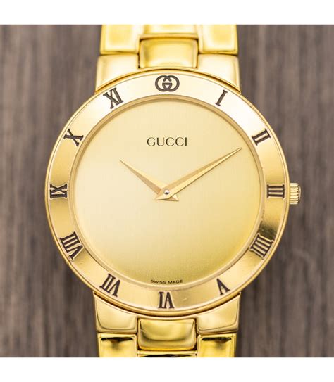 gucci stainless steel back water resistant swiss made|net a porter gucci watch.